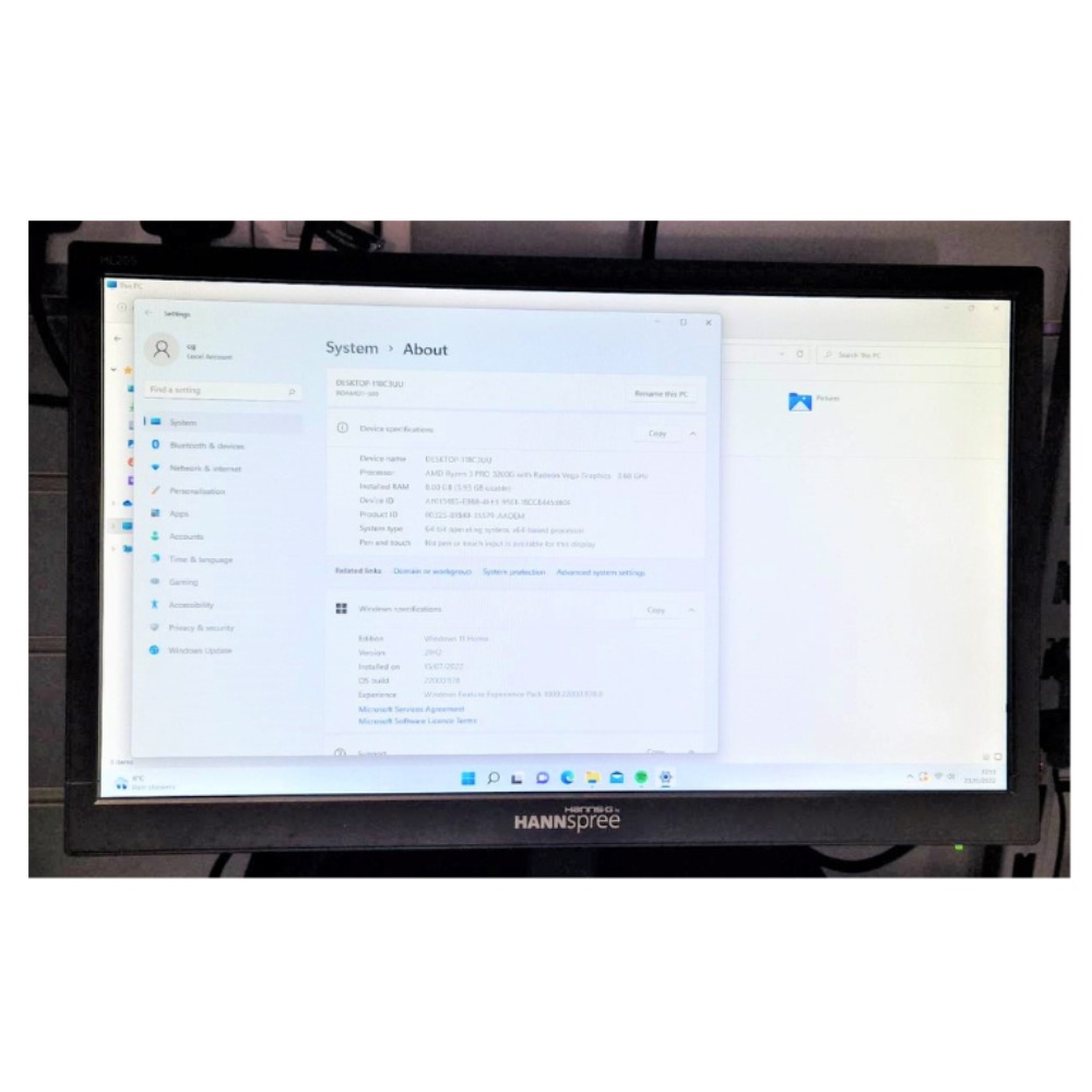 Pre-owned Stone Desktop Pc - AMD Ryzen 3 Pro 1TB HDD 8GB Ram - Own4Less